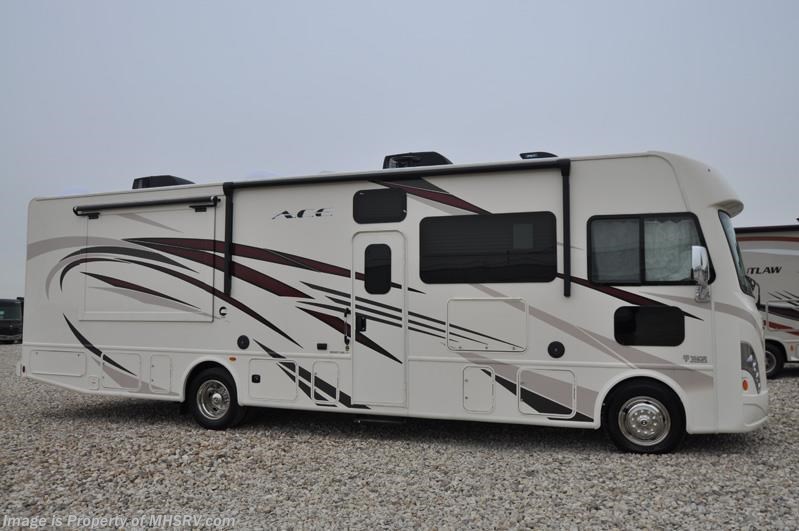 New 2018 Thor Motor Coach A.C.E. 32.1 ACE W/2 Full Baths, 5.5KW Gen, 2 A/C & Ext TV available in Alvarado, Texas