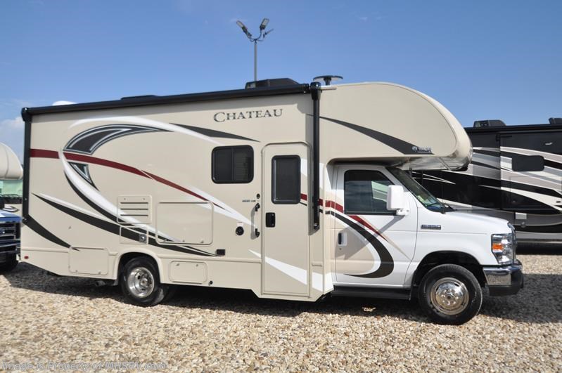 New 2018 Thor Motor Coach Chateau 24F RV for Sale @ MHSRV.com W/ 15K A/C, Ext TV available in Alvarado, Texas