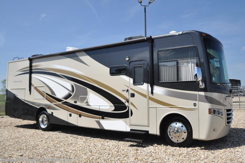 Used 2014 Thor Motor Coach Miramar 34.2 W/ Ext Kitchen, Res Fridge, King, OH Loft available in Alvarado, Texas