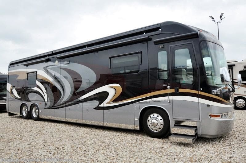 Used 2013 Entegra Coach Cornerstone 45RBQ Bath & 1/2 W/ King, Res Fridge, Aqua Hot available in Alvarado, Texas