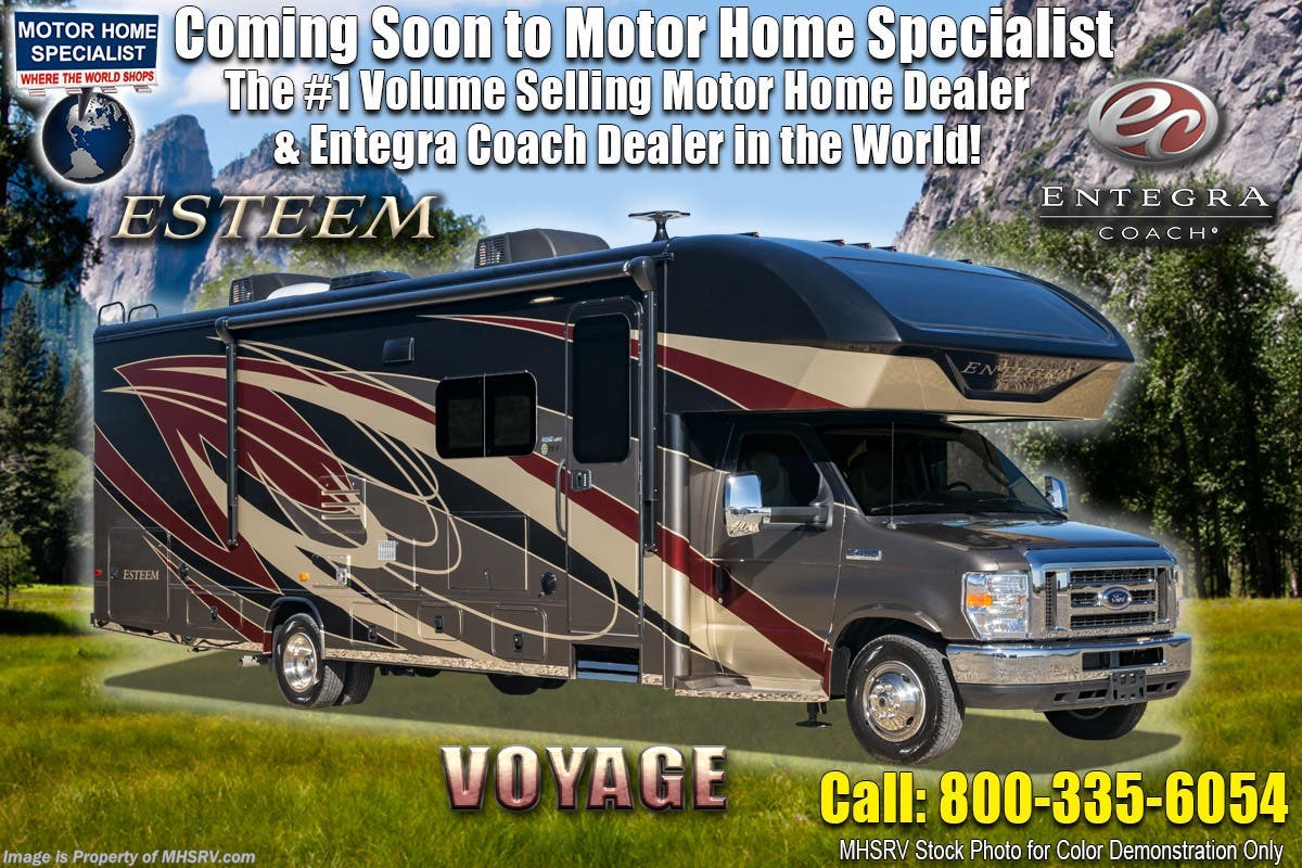 New 2019 Entegra Coach Esteem 30X W/2 Year Warranty, 2 A/C, Fiberglass Roof available in Alvarado, Texas