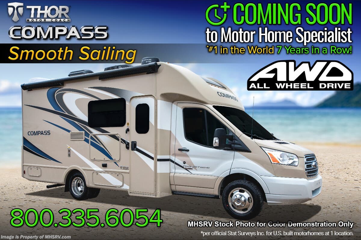 New 2021 Thor Motor Coach Compass 23TW available in Alvarado, Texas