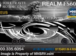 New 2025 Foretravel Realm FS605 Luxury Villa 2 (LV2) Black Label Edition available in Alvarado, Texas