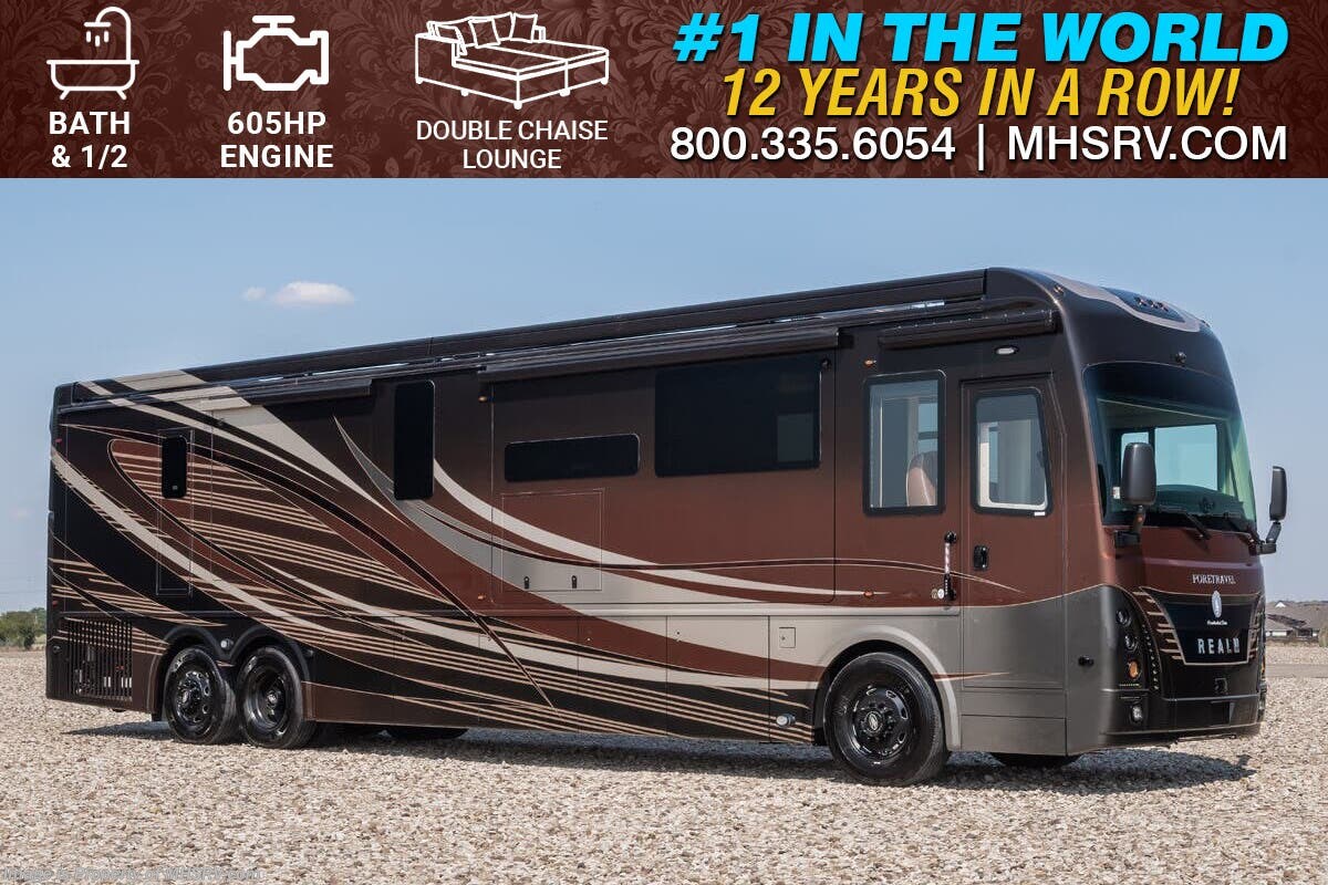 New 2026 Foretravel Realm Presidential Luxury Villa 2 (LV2) w/ Double Chaise available in Alvarado, Texas