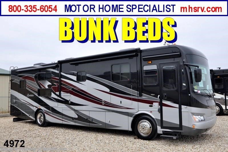 New 2012 Forest River Berkshire Quad Slide Bunk House RV for Sale 390BH available in Alvarado, Texas