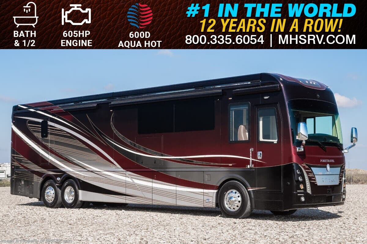 New 2026 Foretravel Realm Presidential Luxury Villa 7 (LV7) Bath & 1/2 available in Alvarado, Texas