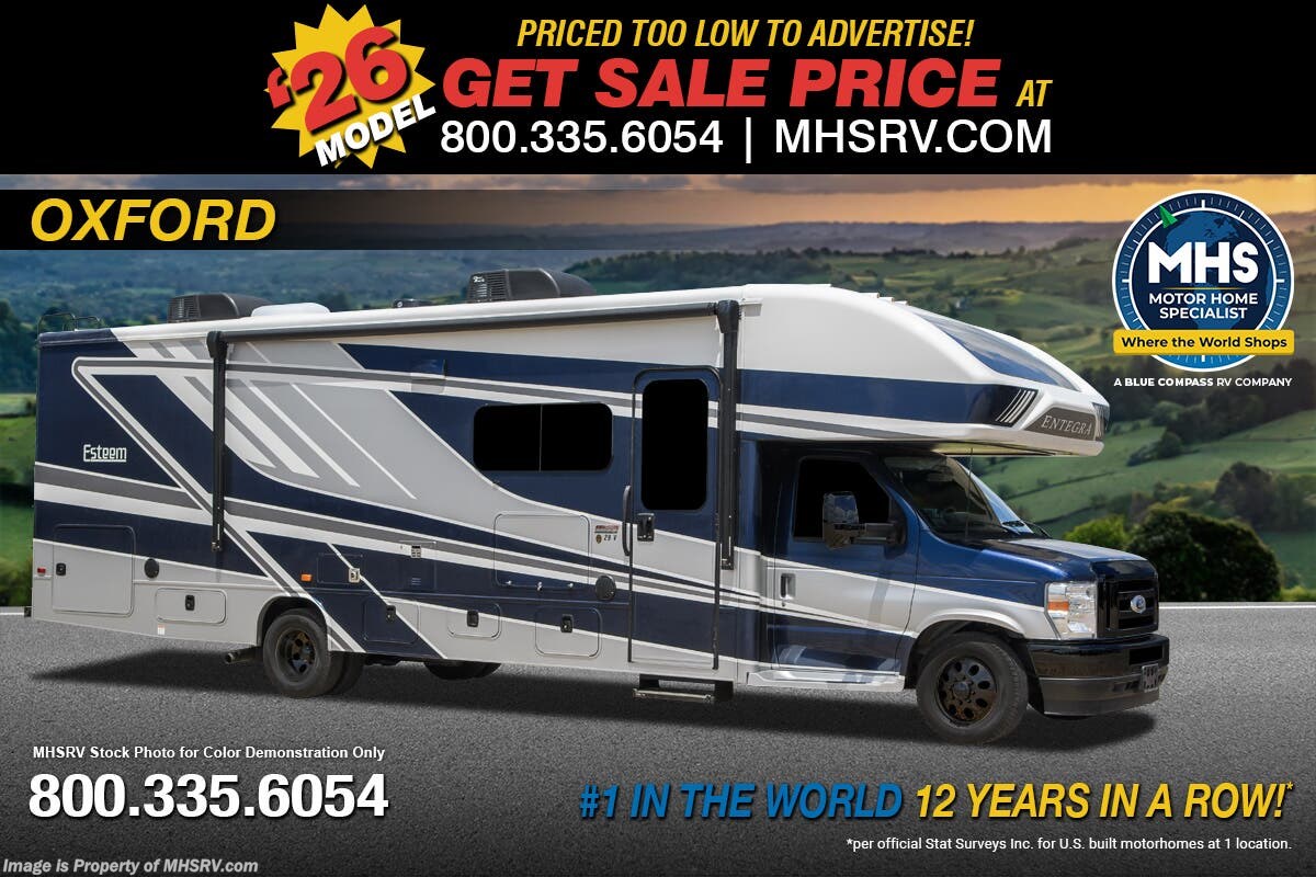 New 2026 Entegra Coach Esteem 29V available in Alvarado, Texas