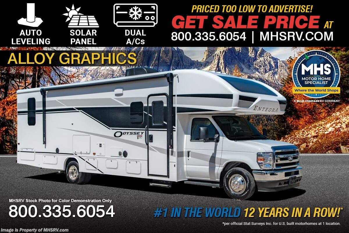 New 2026 Entegra Coach Odyssey 29V available in Alvarado, Texas