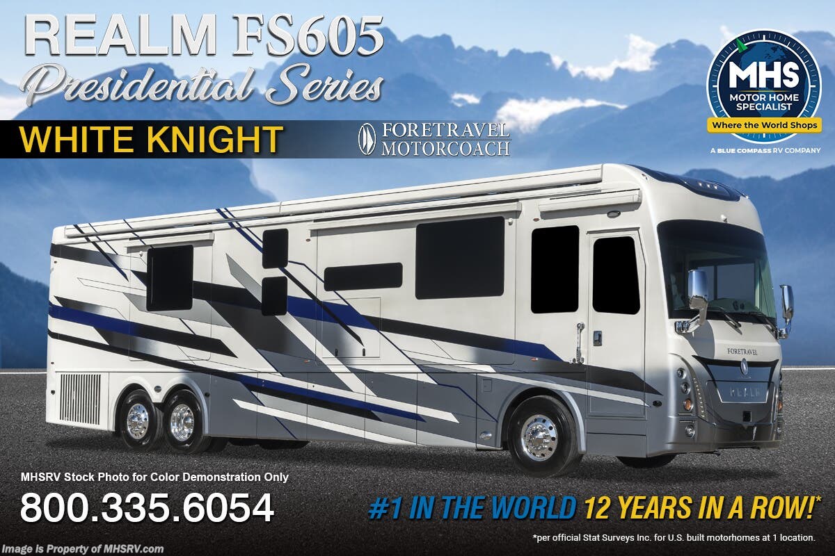 New 2027 Foretravel Realm Presidential Luxury Villa 2 (LV2) available in Alvarado, Texas