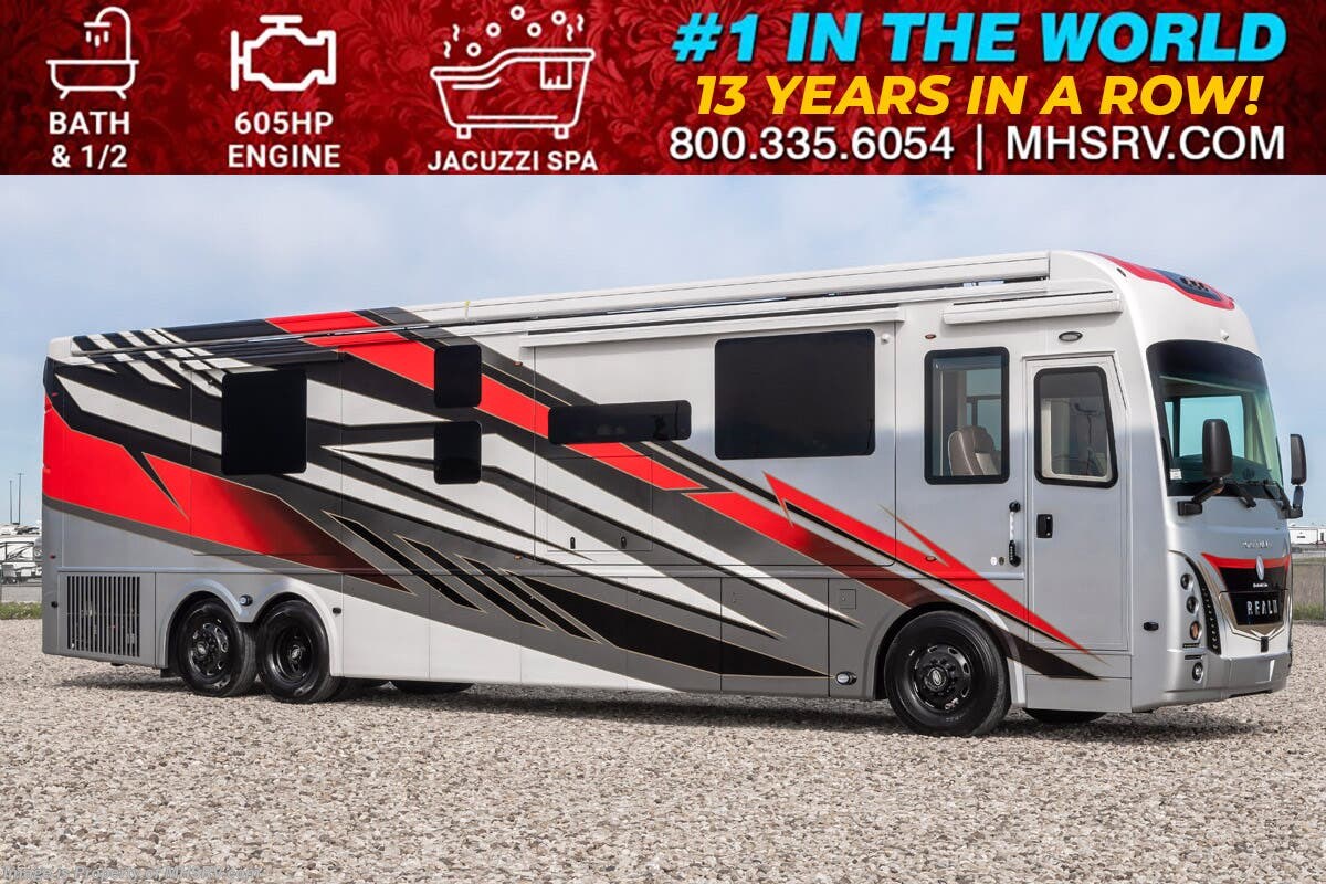 New 2027 Foretravel Realm Presidential Luxury Villa Bunk (LVB) W/ Spa available in Alvarado, Texas