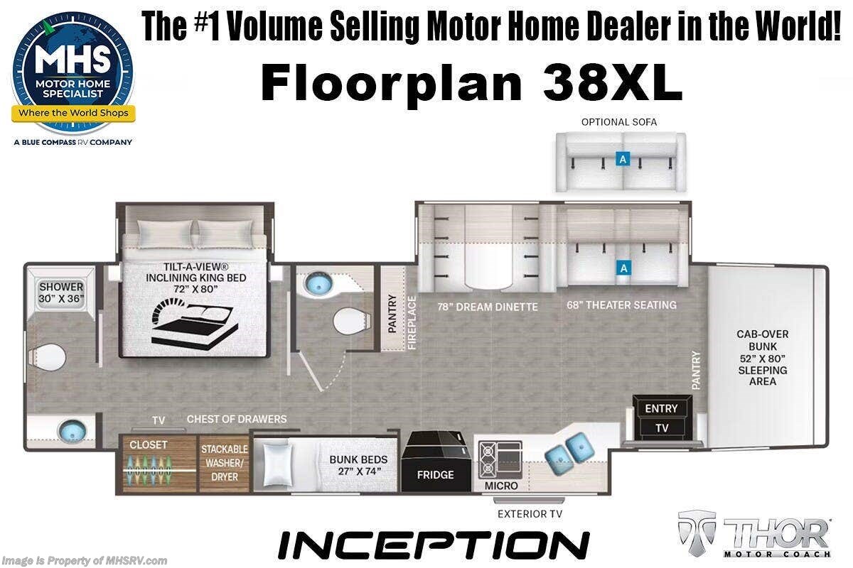2027 Thor Motor Coach Inception 38XL