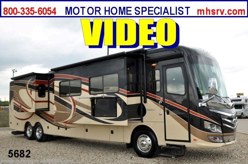 New 2013 Monaco RV Diplomat 43DFT W/3 Slides RV for Sale available in Alvarado, Texas