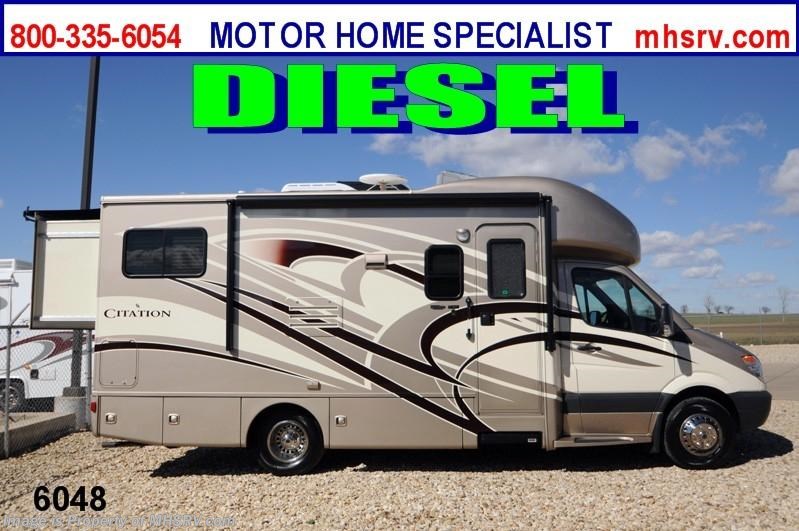 New 2013 Thor Motor Coach Chateau Citation Sprinter Diesel W/2 Slide 24SR available in Alvarado, Texas