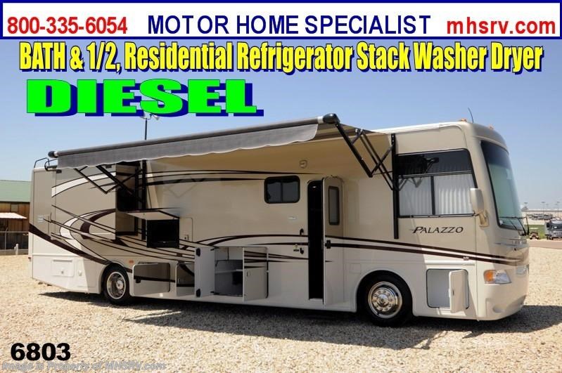 New 2013 Thor Motor Coach Palazzo (36.1) Bath & 1/2 RV for Sale W/2 Slides available in Alvarado, Texas