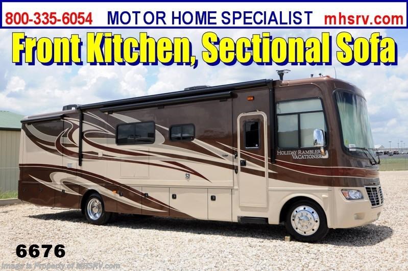 New 2014 Holiday Rambler Vacationer W/3 Slides Model (36SBT) New RV for Sale available in Alvarado, Texas