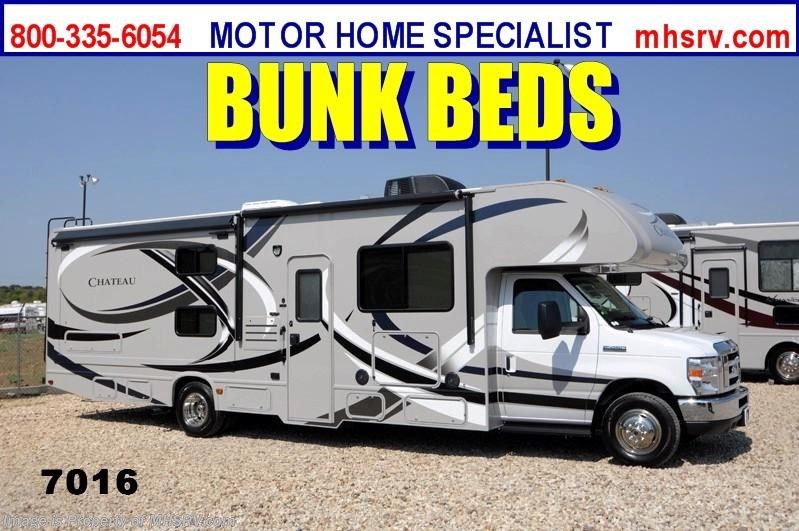 New 2014 Thor Motor Coach Chateau 31A Bunk House RV W/ Jacks, 3 Cam, 5 TV available in Alvarado, Texas