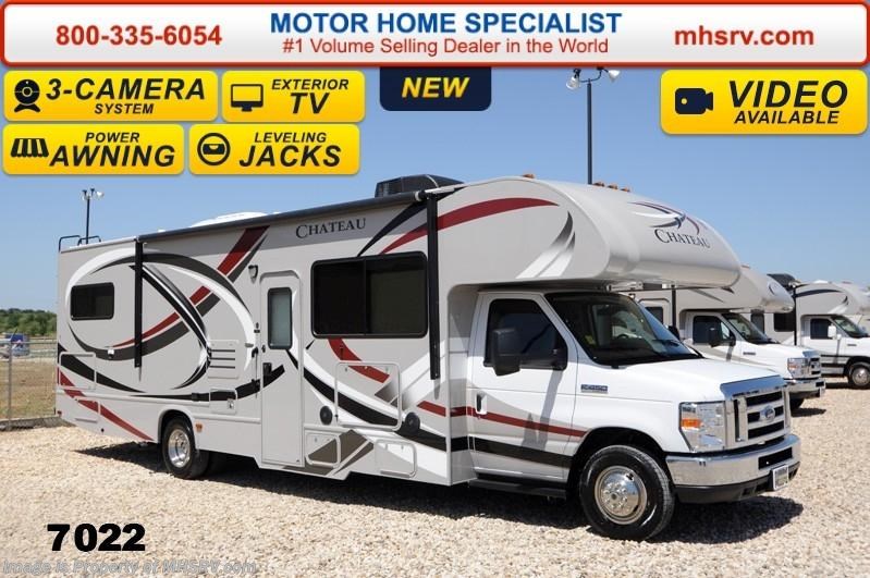 New 2014 Thor Motor Coach Chateau 31F W/ Jacks, 3 TV, 3 Cam, 15K A/C available in Alvarado, Texas