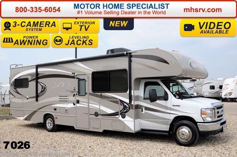New 2014 Thor Motor Coach Four Winds 31F W/Jacks, 3 TV, 3 Cam, 15K A/C available in Alvarado, Texas