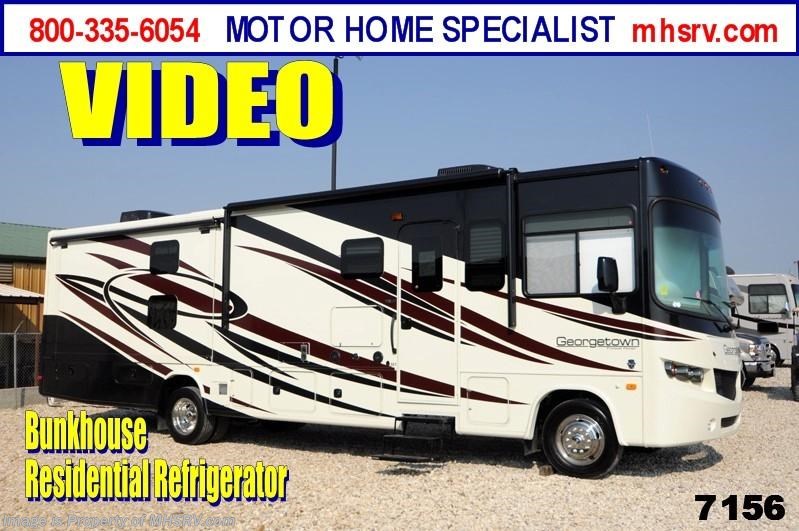 New 2014 Forest River Georgetown 351DS Bunk RV, Res. Fridge, Overhead Bunk, 5 TVS available in Alvarado, Texas