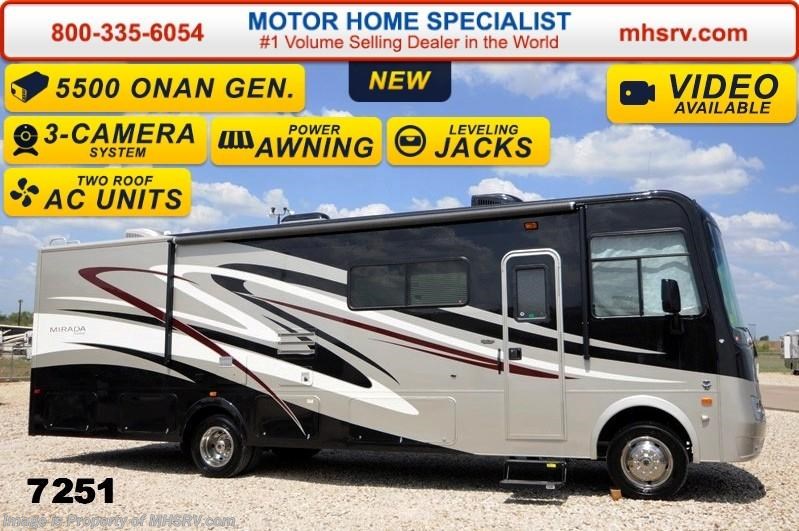New 2014 Coachmen Mirada SE 29DS W/2 Slides, 5.5 Gen, 2 TV, 2 A/Cs, Jacks available in Alvarado, Texas