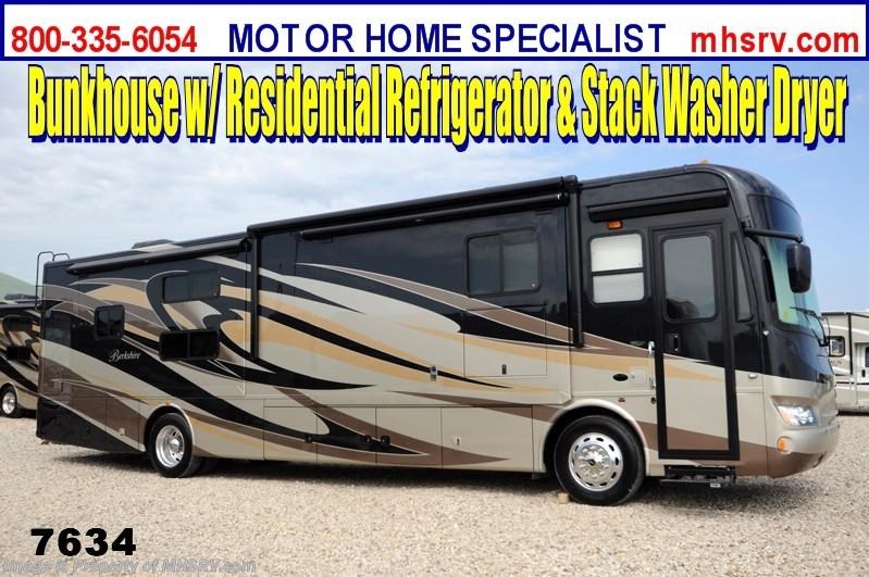 New 2014 Forest River Berkshire 390BH-60 With Stack W/D, 360HP, Res. Fridge, Bunks available in Alvarado, Texas