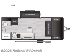 New 2026 Keystone Reign 18RB available in Belleville, Michigan