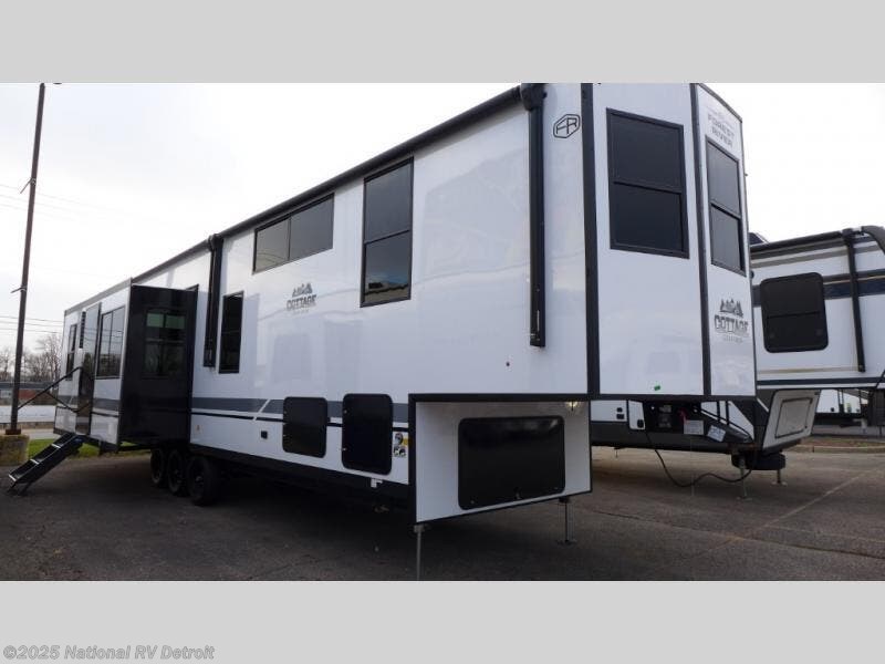 New 2026 Forest River Cedar Creek Cottage Fifth Wheels 412FWC available in Belleville, Michigan