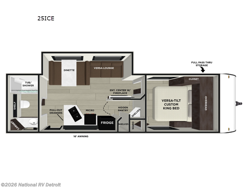 New 2026 Forest River Salem Cruise Lite 25ICE available in Belleville, Michigan