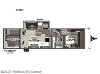 New 2026 Forest River Salem 300ICE available in Belleville, Michigan