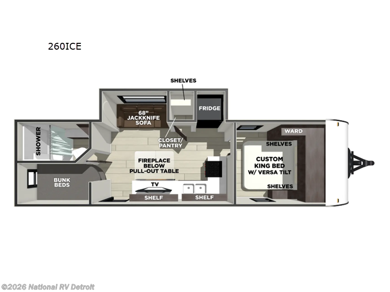 New 2026 Forest River Salem 260ICE available in Belleville, Michigan
