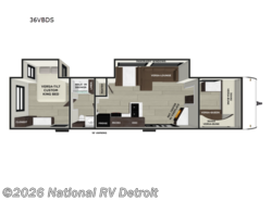 New 2026 Forest River Salem 36VBDS available in Belleville, Michigan