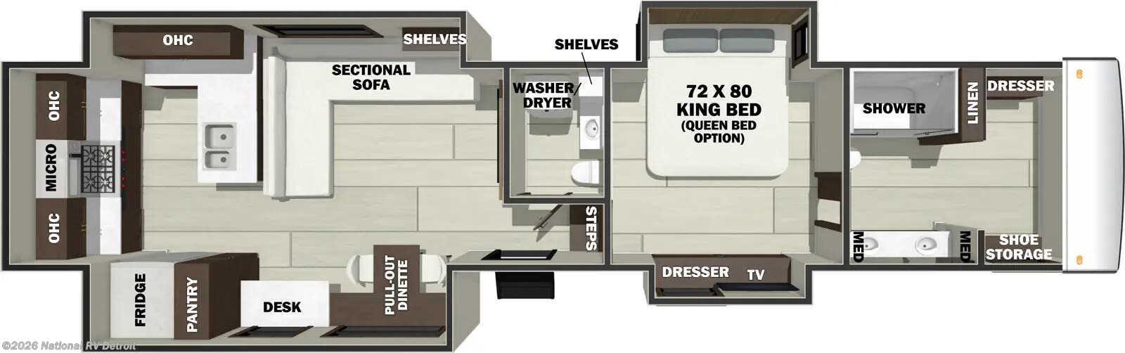 New 2026 Forest River RiverStone 43BFC available in Belleville, Michigan