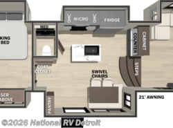 New 2026 Forest River Cedar Creek Cottage 413FWC available in Belleville, Michigan