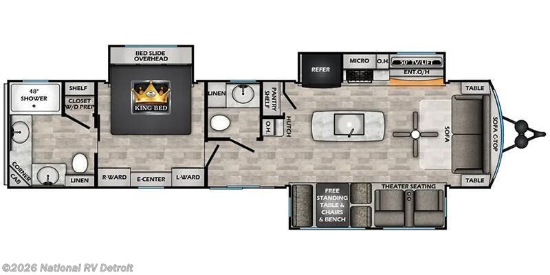 New 2026 CrossRoads Hampton HP372FDB available in Belleville, Michigan