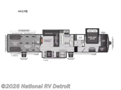 New 2026 Keystone Raptor 441HB available in Belleville, Michigan