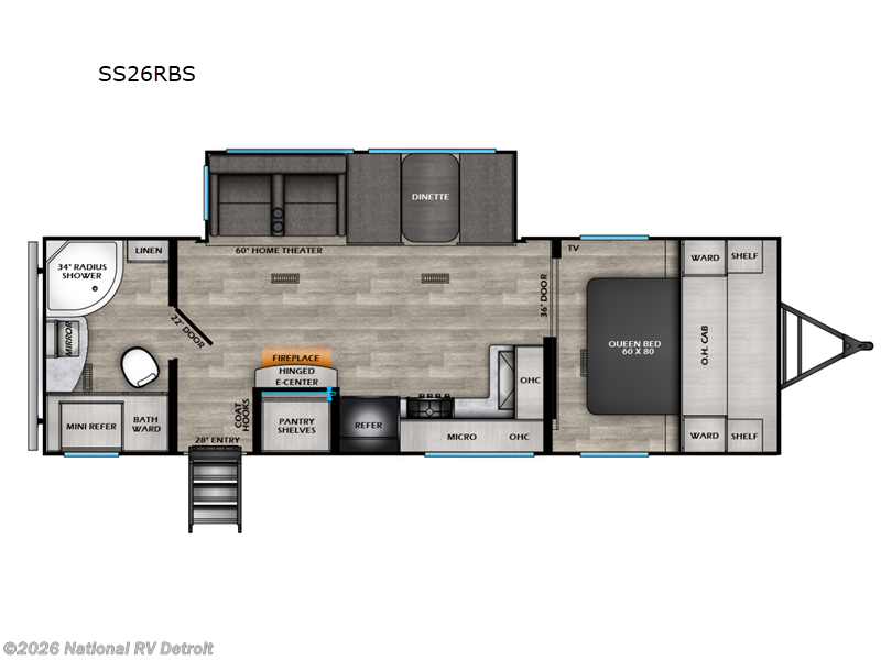 New 2025 CrossRoads Sunset Trail Sport 26RBS available in Belleville, Michigan