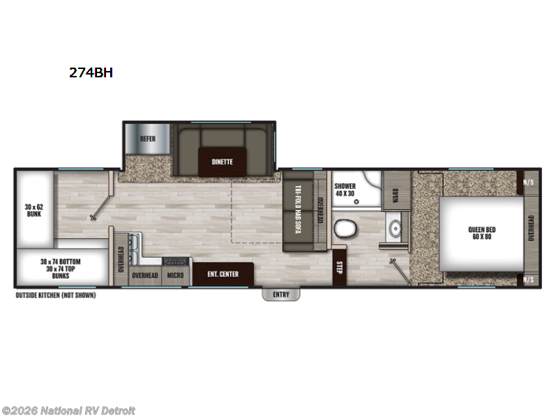 New 2022 Coachmen Chaparral Lite 274BH available in Belleville, Michigan