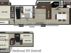 New 2026 Forest River Salem Villa 40FKP available in Belleville, Michigan