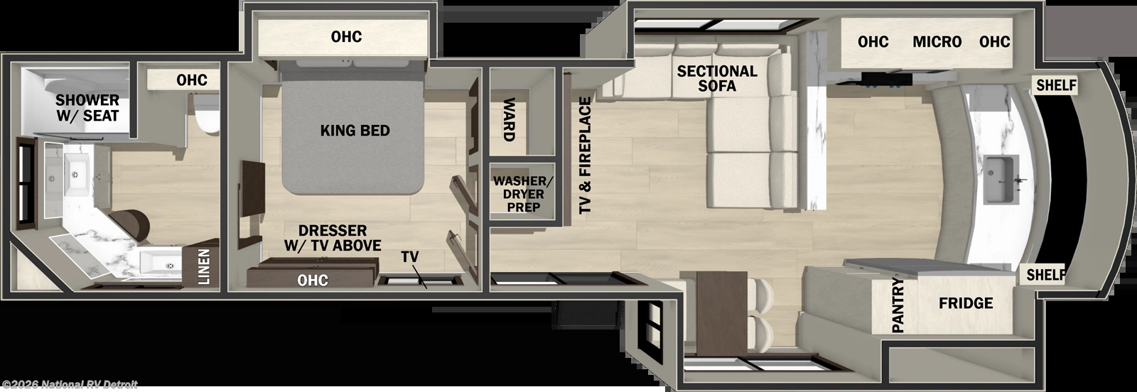 New 2026 Forest River Cedar Creek Cottage 40CMK available in Belleville, Michigan