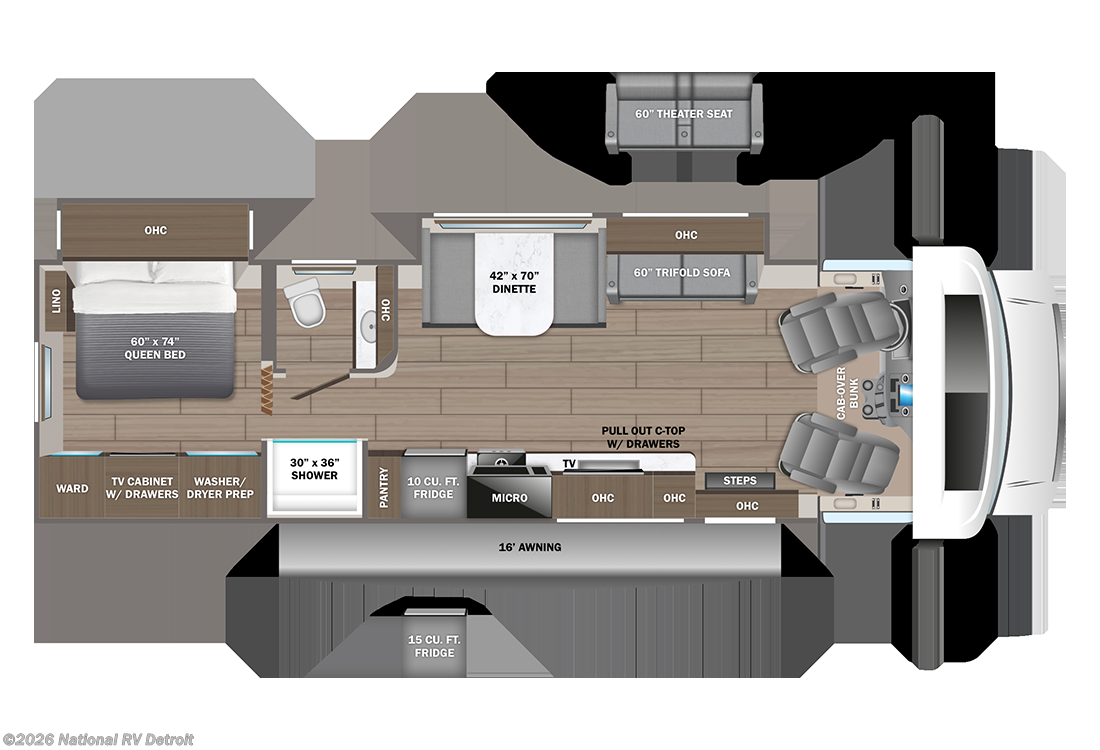 New 2027 Jayco Greyhawk 29MV available in Belleville, Michigan