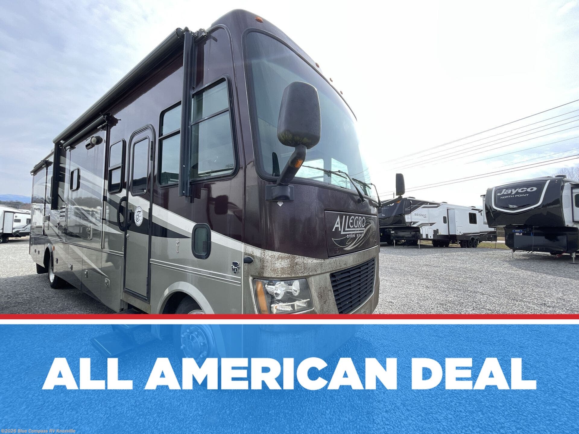 Used 2012 Tiffin Allegro 34TGA available in Louisville, Tennessee