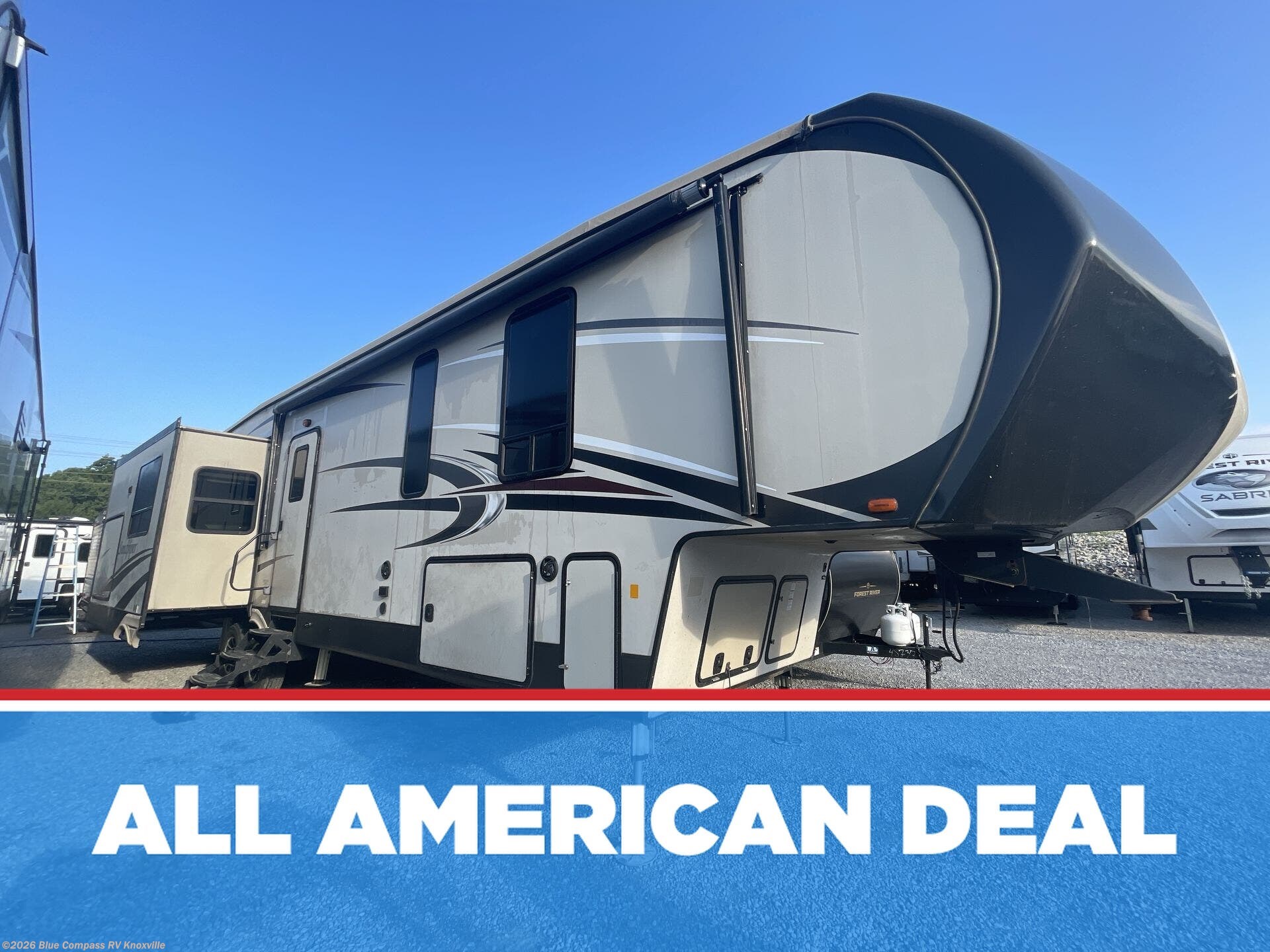 Used 2017 Forest River Sandpiper 372LOK available in Louisville, Tennessee