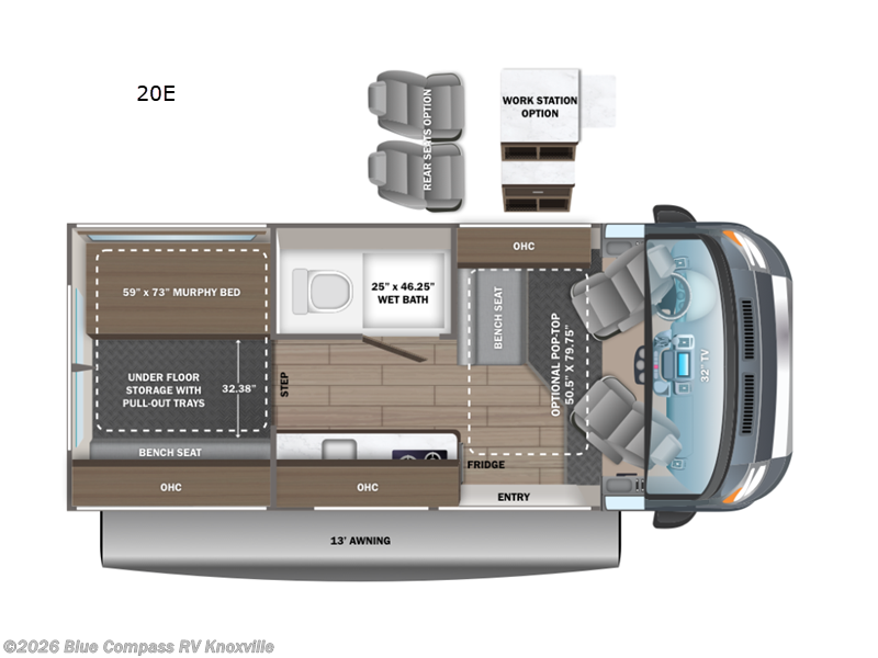 Used 2026 Entegra Coach Ethos 20E available in Louisville, Tennessee