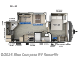 Used 2027 Forest River Rockwood Ultra Lite 2614BS available in Louisville, Tennessee