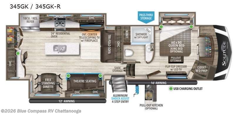  New 2022 Grand Design Solitude 345GK R available in Ringgold, Georgia