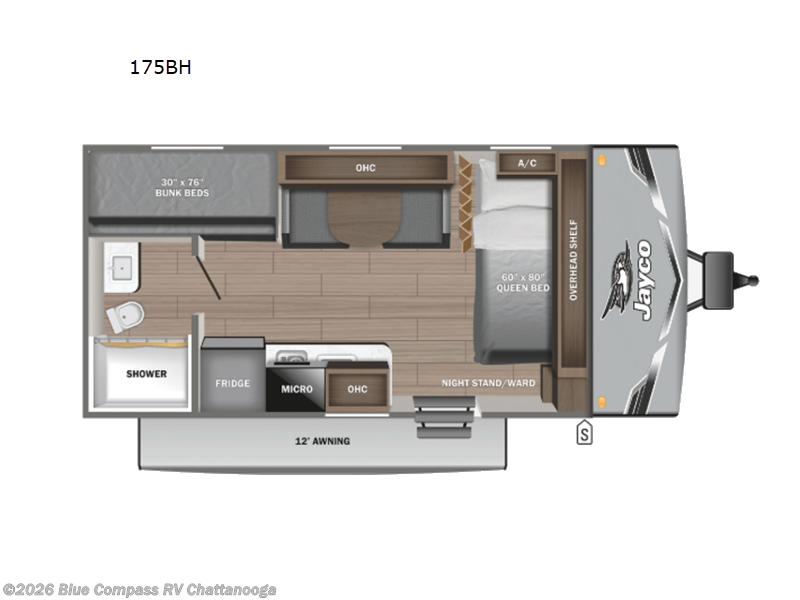 New 2026 Jayco Jay Flight SLX 175BH available in Ringgold, Georgia