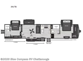 New 2027 Keystone Montana High Country 391TB available in Ringgold, Georgia