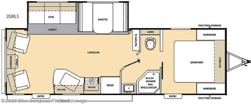 Used 2016 Coachmen Catalina SBX 251RLS available in Ringgold, Georgia