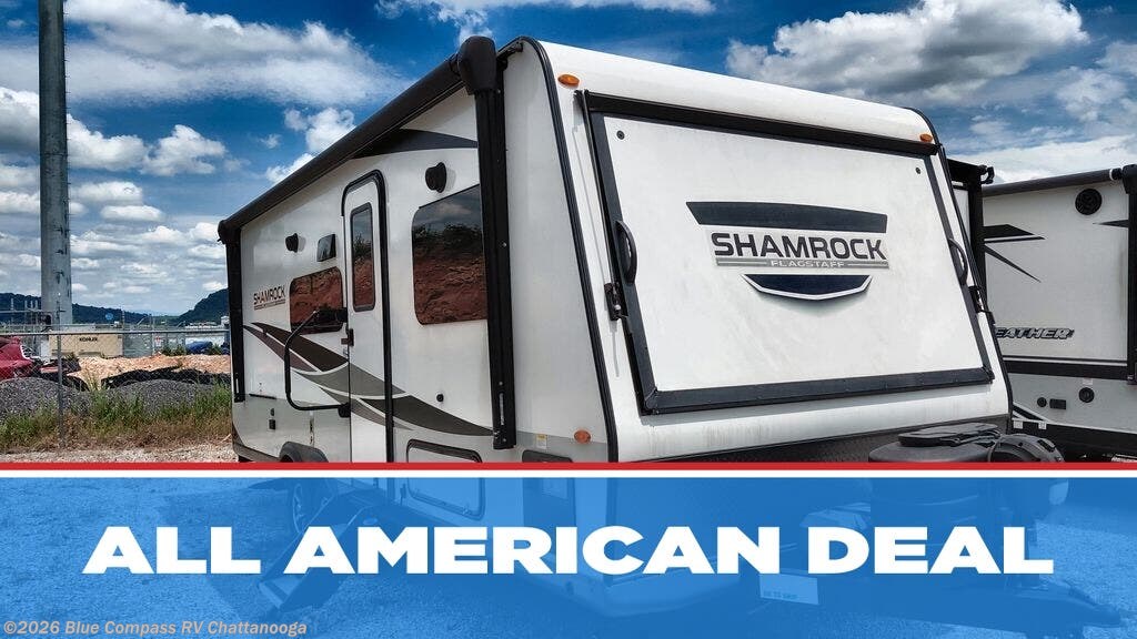 Used 2023 Forest River Flagstaff Shamrock 233S available in Ringgold, Georgia