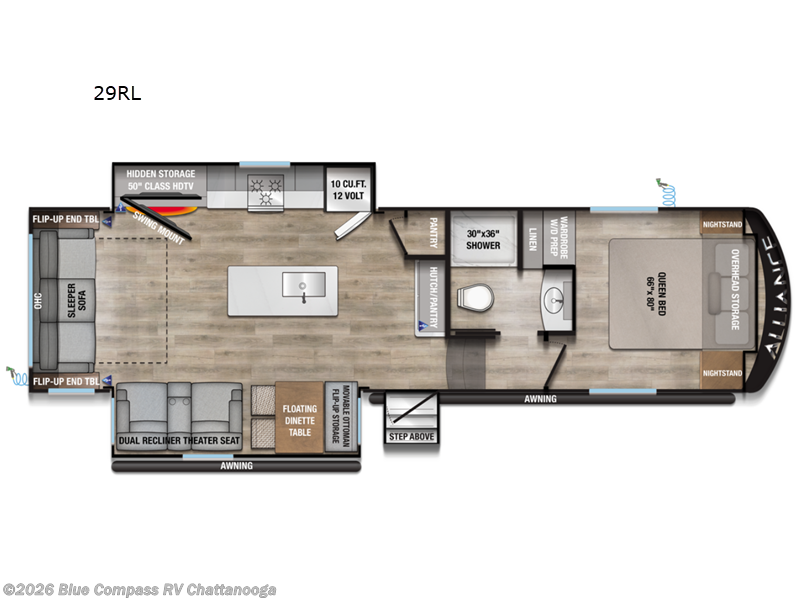 New 2027 Alliance RV Avenue All-Access 29RL available in Ringgold, Georgia